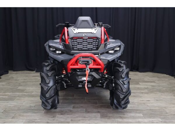 2025 Can-Am Outlander X mr 1000R Granite Grey & Legion Red - Image 2