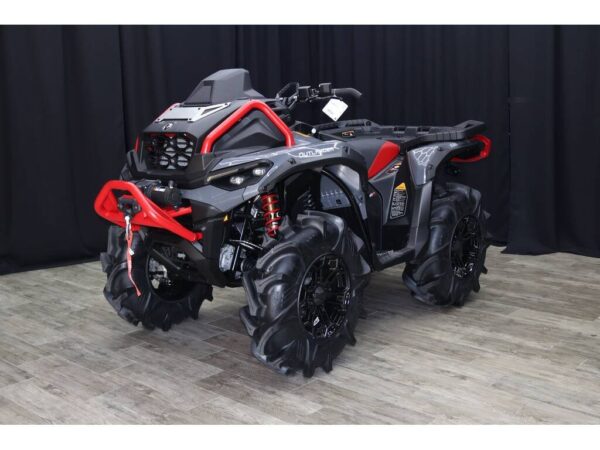2025 Can-Am Outlander X mr 1000R Granite Grey & Legion Red - Image 10