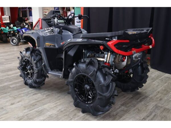 2025 Can-Am Outlander X mr 1000R Granite Grey & Legion Red - Image 3