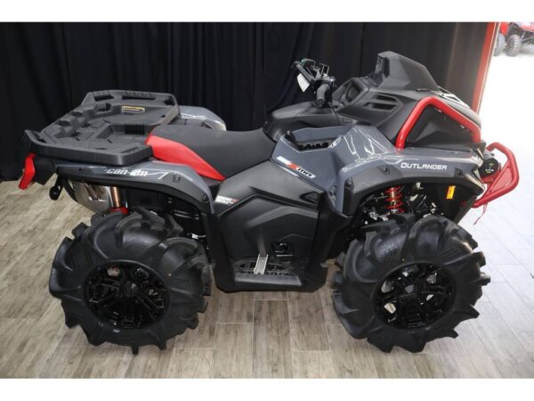 2025 Can-Am Outlander X mr 1000R Granite Grey & Legion Red - Image 13