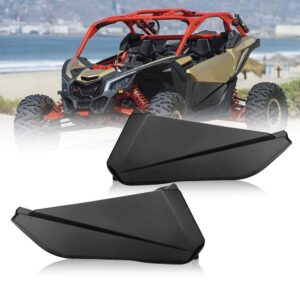 Front Lower Doors with Metal Frame for Can-Am Maverick X3